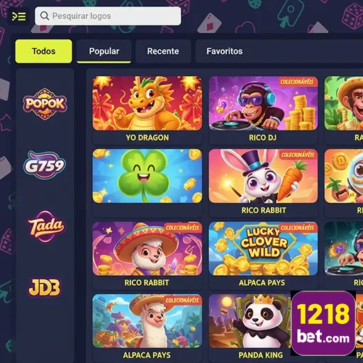 Ilustração de Diversão e Adrenalina com Slot Games